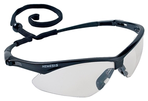 SAFETY GLASSES CLEAR MIRROR
INDOOR/OUTDOOR UV NEMESIS