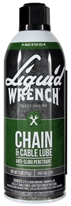 CHAIN AND CABLE SPRAY LUBE  LIQUID WRENCH