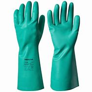 NITRILE CHEMICAL RESISTANT GLOVE UNLINED XXL 13&quot; CUFF