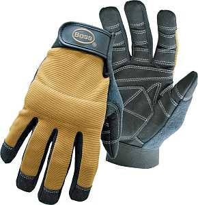 BOSS PADDED MECHANIC GLOVE M
SYNTHETIC/BROWN