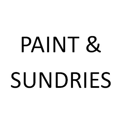 Paint &amp; Sundries