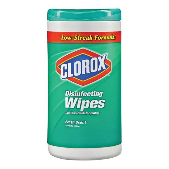 CLOROX 01656 DISINFECTING
WIPES 