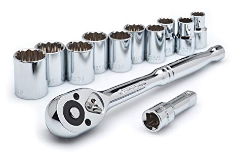 12 pc. 1/2&quot; Drive Socket Wrench Set