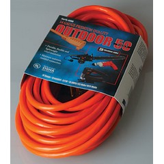 EXTENSION CORD 14/3 50FT RED