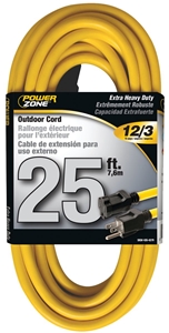 EXTENSION CORD 12/3 25FT