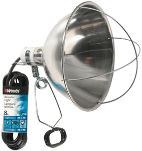 BROODER LAMP HD W/CLAMP 250
WATT PORCELAIN SOCKET WOODS
0167 12/CTN