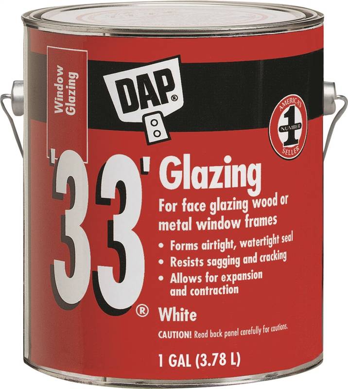DAP 33 GLAZING GALLON 2/CTN