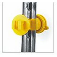 WESTERN SCREW TITE T-POST
INSULATOR YELLOW 25/PK