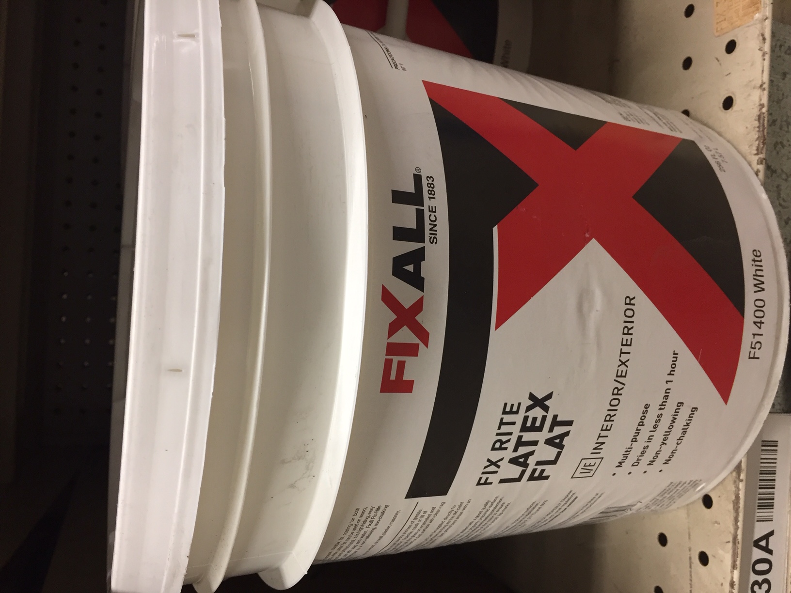 FIXALL 5 GALLON RED METAL
PRIMER OIL BASE
