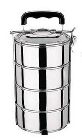 BBQ PORTER INSULATED 4
CHAMBER STACKING FOOD CARRIER