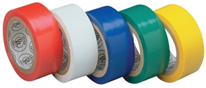 GB GTPR-575 Electrical Tape, 12 ft L, 3/4 in W, Assorted,