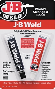 J-B WELD CARDED 2 PART #8265S