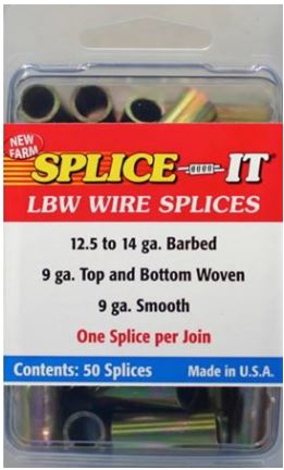 SPLICE-IT SS WIRE SPLICES
12.5-15.5GA 50/BX