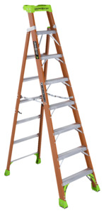 Louisville Cross Step Ladder 300lb Capacity 8-Step