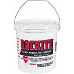 Rockite Fast Set Expansion Cement, 10 lb, Pail,