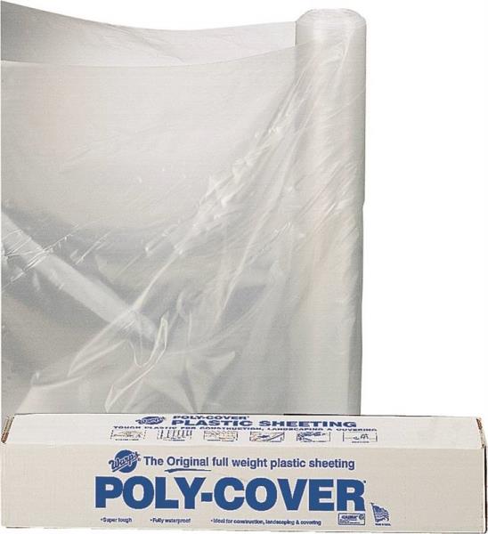 POLY-COVER 12X100 4MIL CLEAR