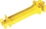 ZAREBA SNAP ON EXTENDED T-POST
INSULATOR YELLOW 25/PK