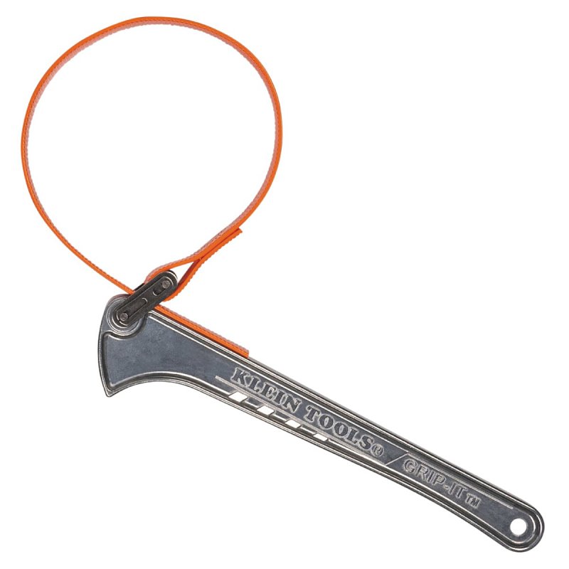 KLIEN GRIP-IT STRAP WRENCH 1-1/2-5&quot; ALUM HDL.22-1/4 STRAP